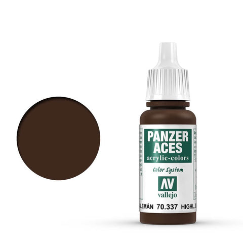 German Tank Crew (Black) Highlight Panzer Aces Acrylic Paint 17 ml