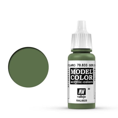 German Camouflage Bright Green (#80) Model Color Acrylic Paint 17 ml