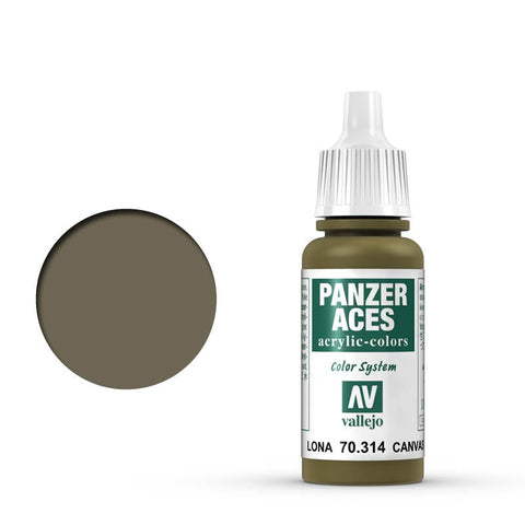 Canvas Panzer Aces Acrylic Paint 17 ml